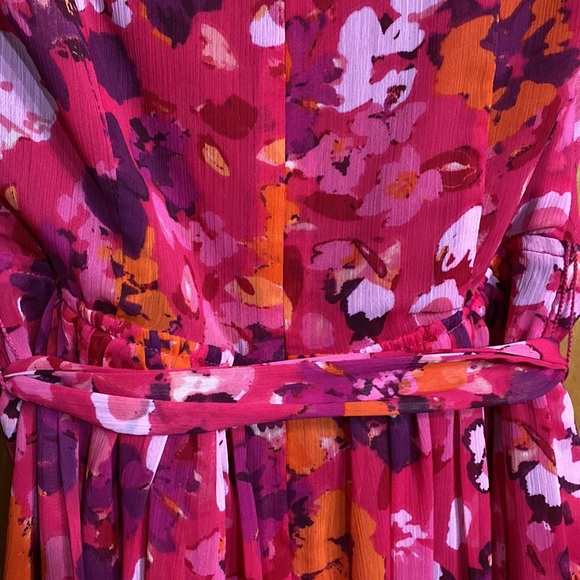 Express Pink Floral Dress size 6 - Picture 3 of 4